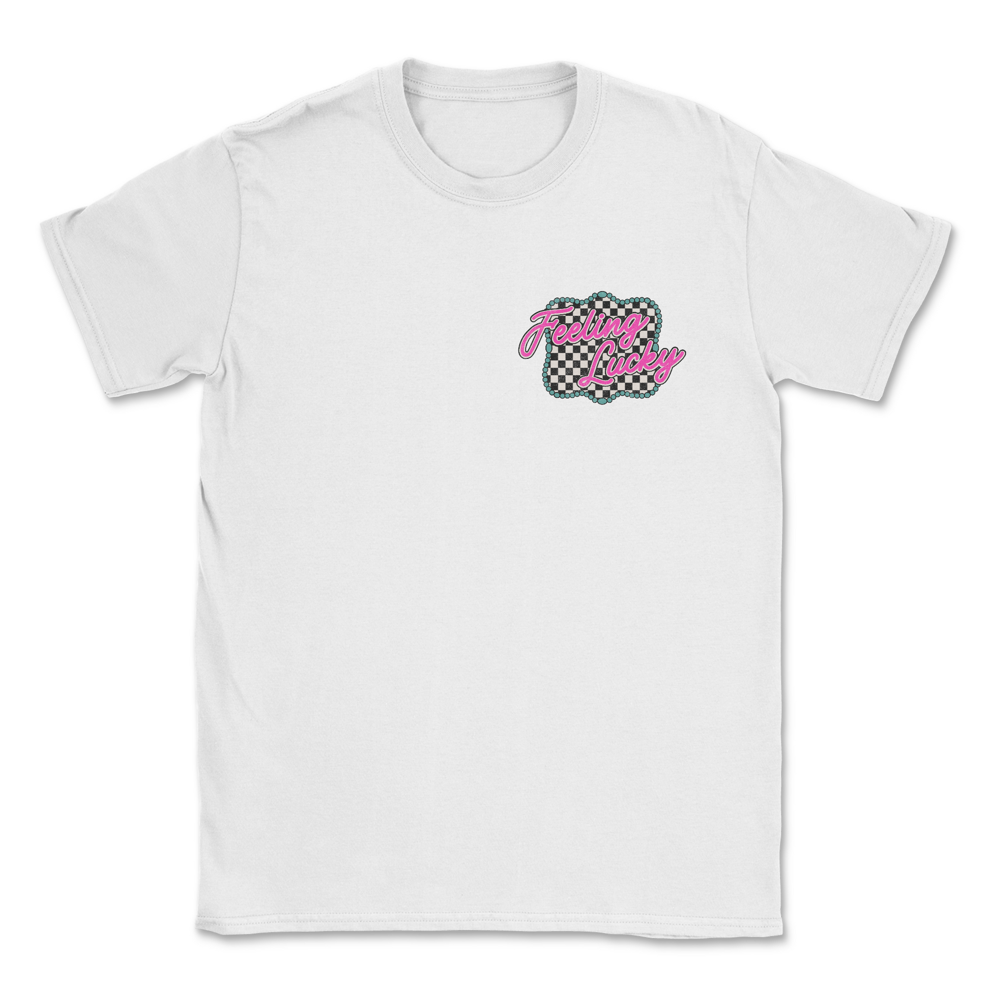 Feeling Lucky Retro Tee-1