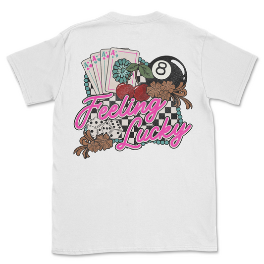 Feeling Lucky Retro Tee-0